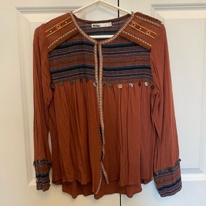 Boho Style Lightweight Jacket